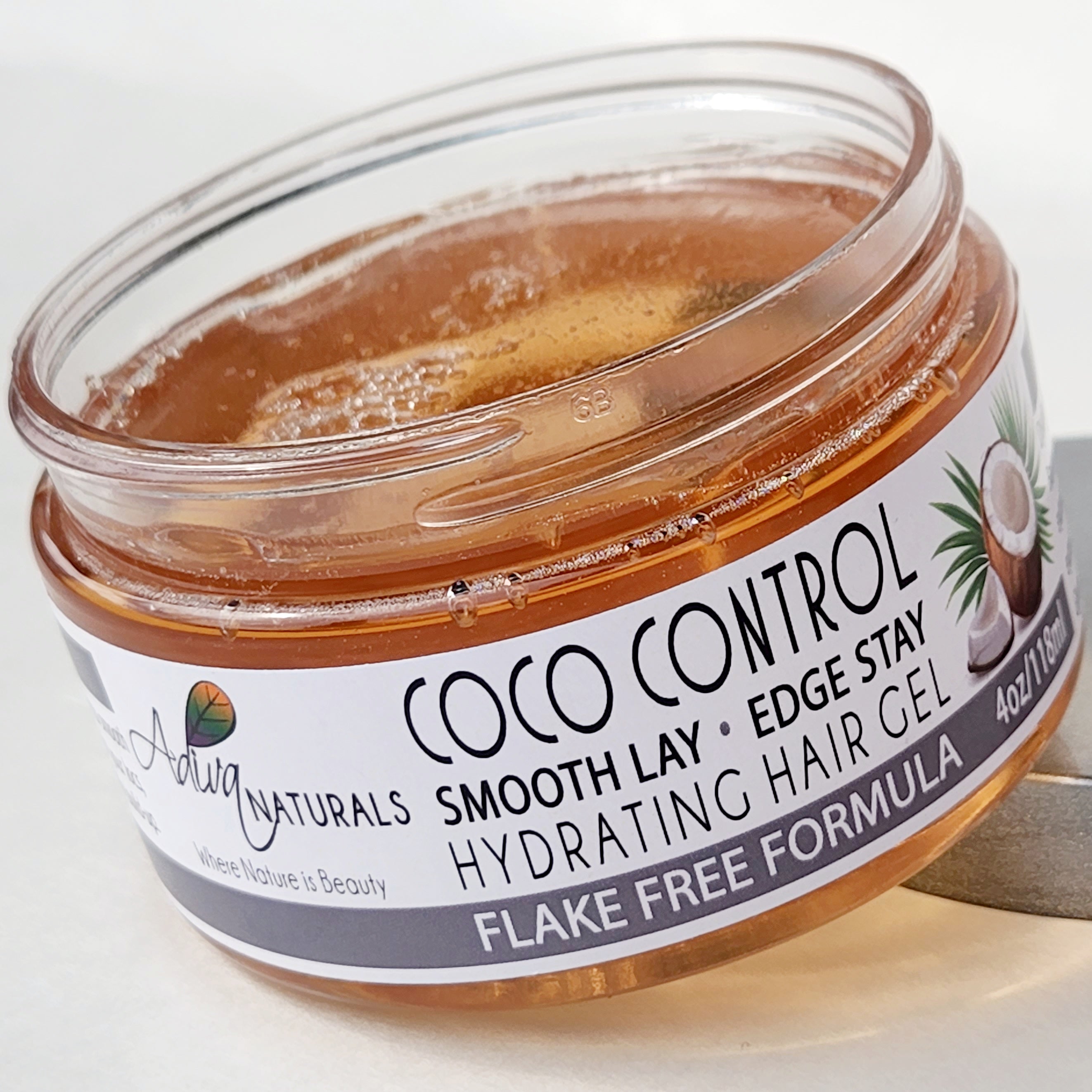 Coco Control 'Smooth Lay-Edge Stay' Hydrating Hair Gel 1oz