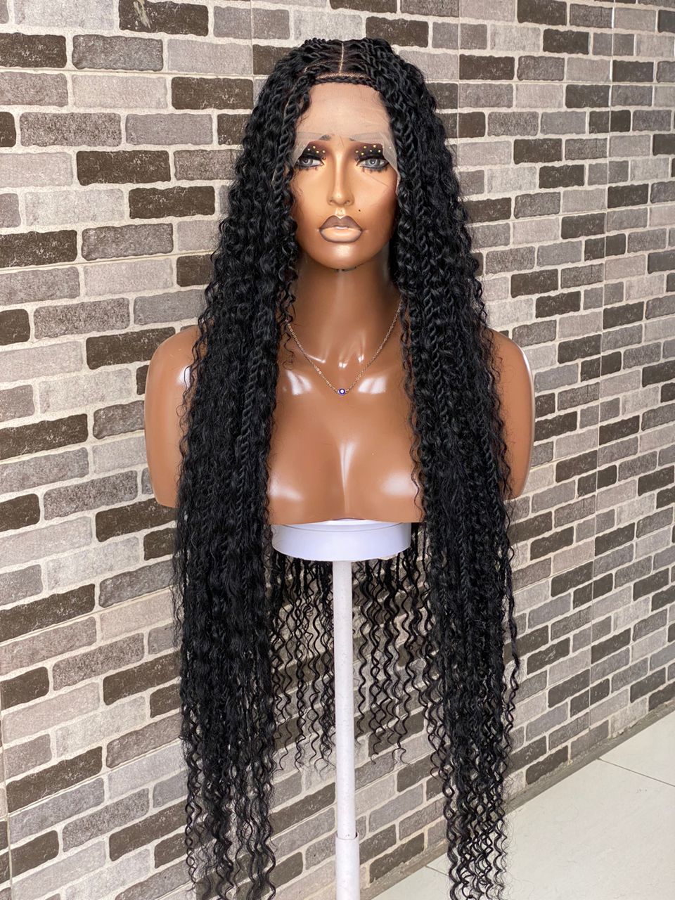 Senegalese bohemian -(100-% Humanhair curls (TARA