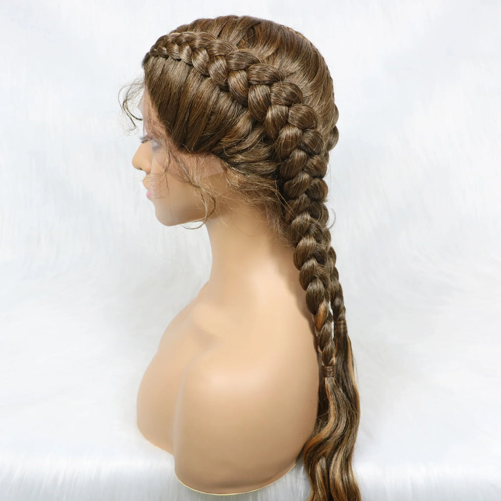 KIMA Double Dutch Braids Wig | Natural Wave Hair & Baby Hair