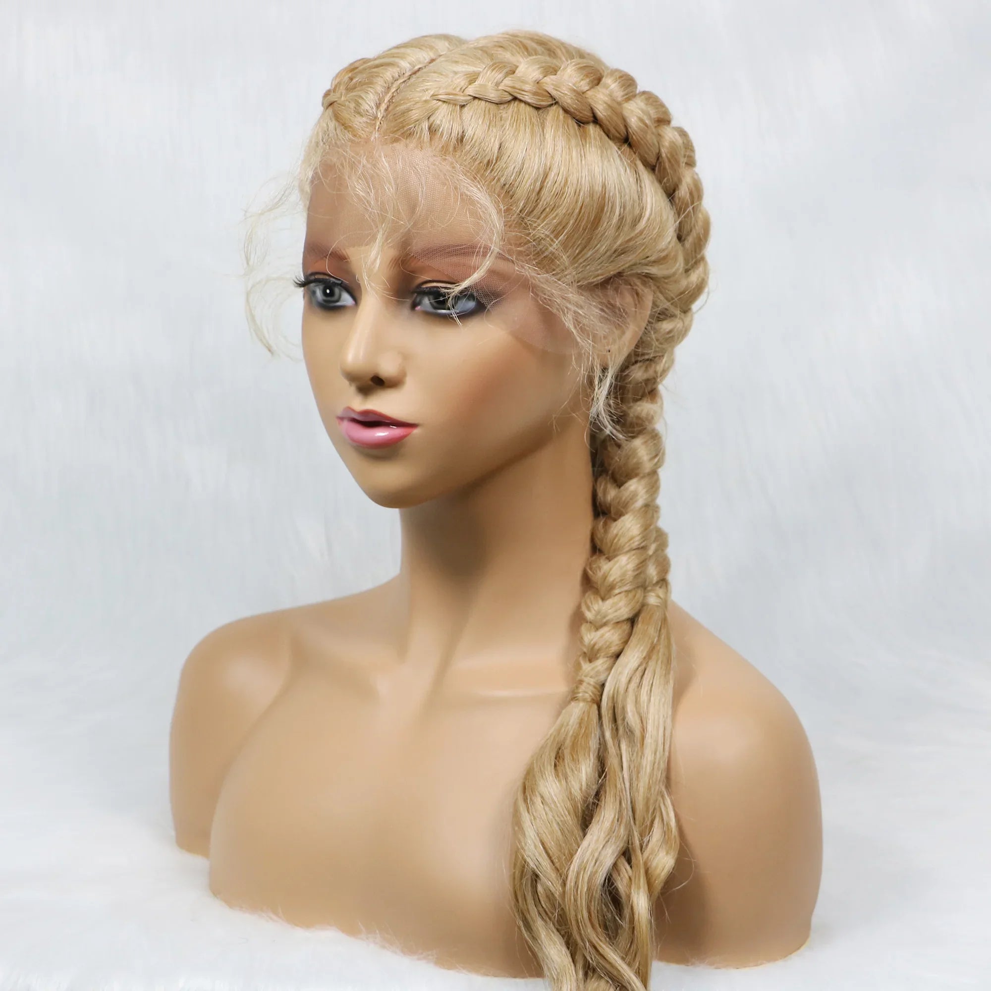 KIMA Double Dutch Braids Wig | Natural Wave Hair & Baby Hair