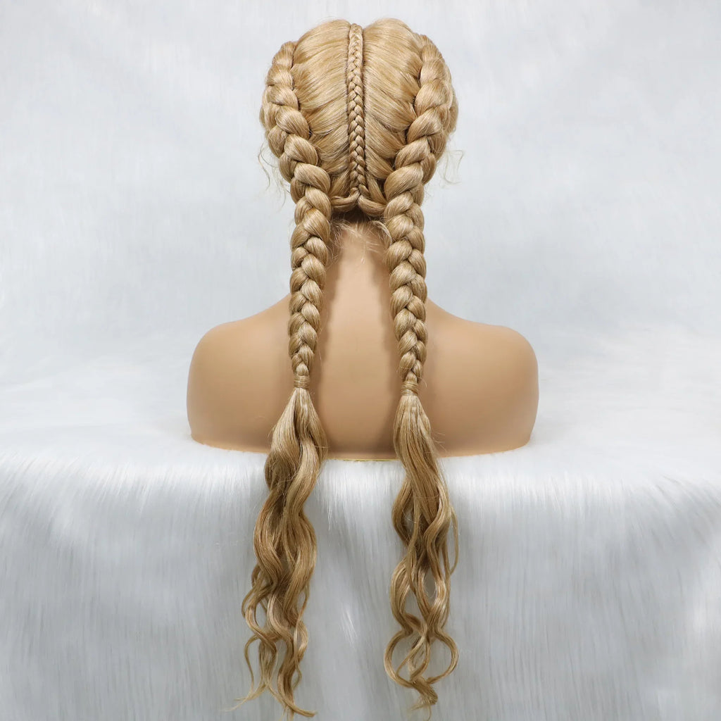 KIMA Double Dutch Braids Wig | Natural Wave Hair & Baby Hair