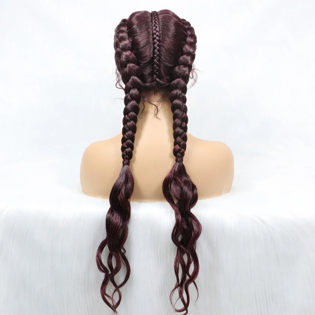 KIMA Double Dutch Braids Wig | Natural Wave Hair & Baby Hair