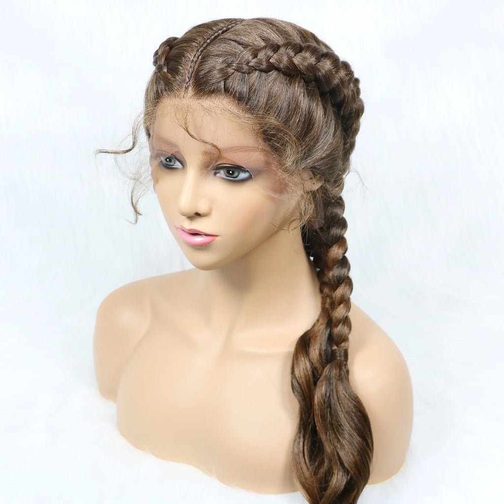 KIMA Double Dutch Braids Wig | Natural Wave Hair & Baby Hair