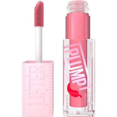 Maybelline Lifter Gloss Lifter Plump Lip Plumper Gloss with Maxi-Lip 001 Blush Blaze 0.18 fl oz - New
