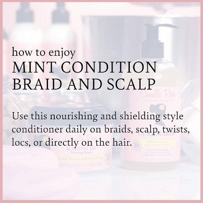 Camille Rose Mint Condition Braid and Scalp Spray 8 fl oz - New