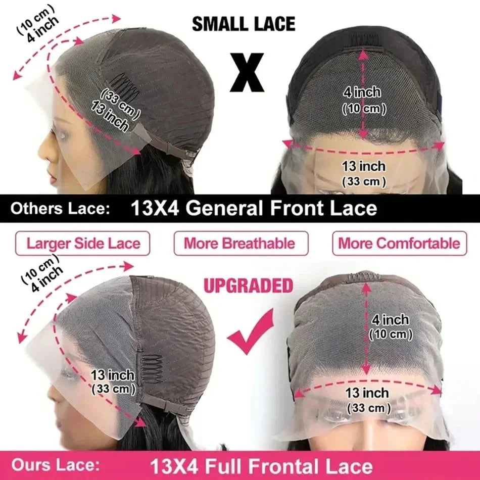 16" Human Hair Bob Braid Wig | Afro Kinky Curly | 250% Density | Remy Hair | Lace Front