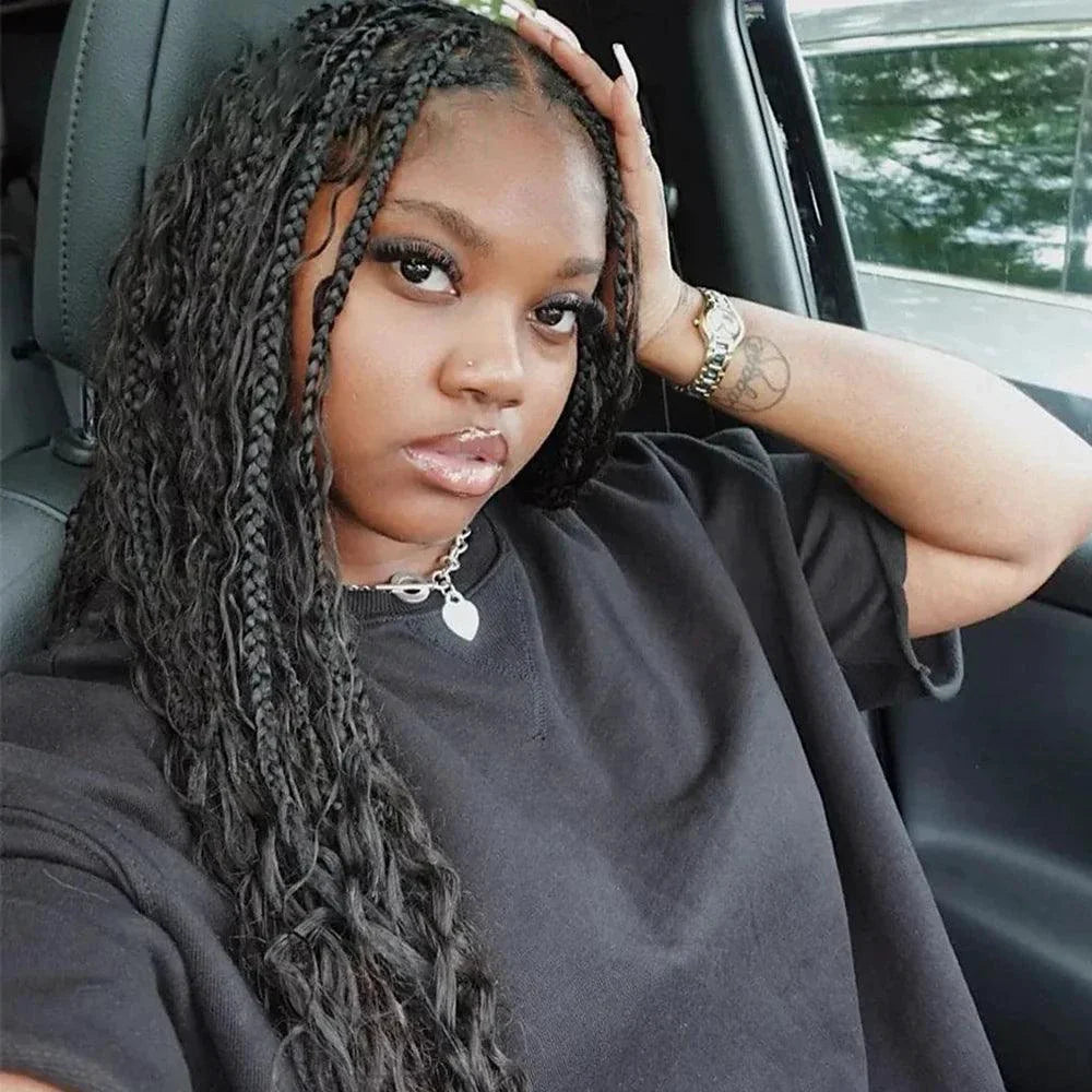 Human Hair 20" Braiding Bundle - Deep Wave Highlight P4/27 for Gorgeous Styles