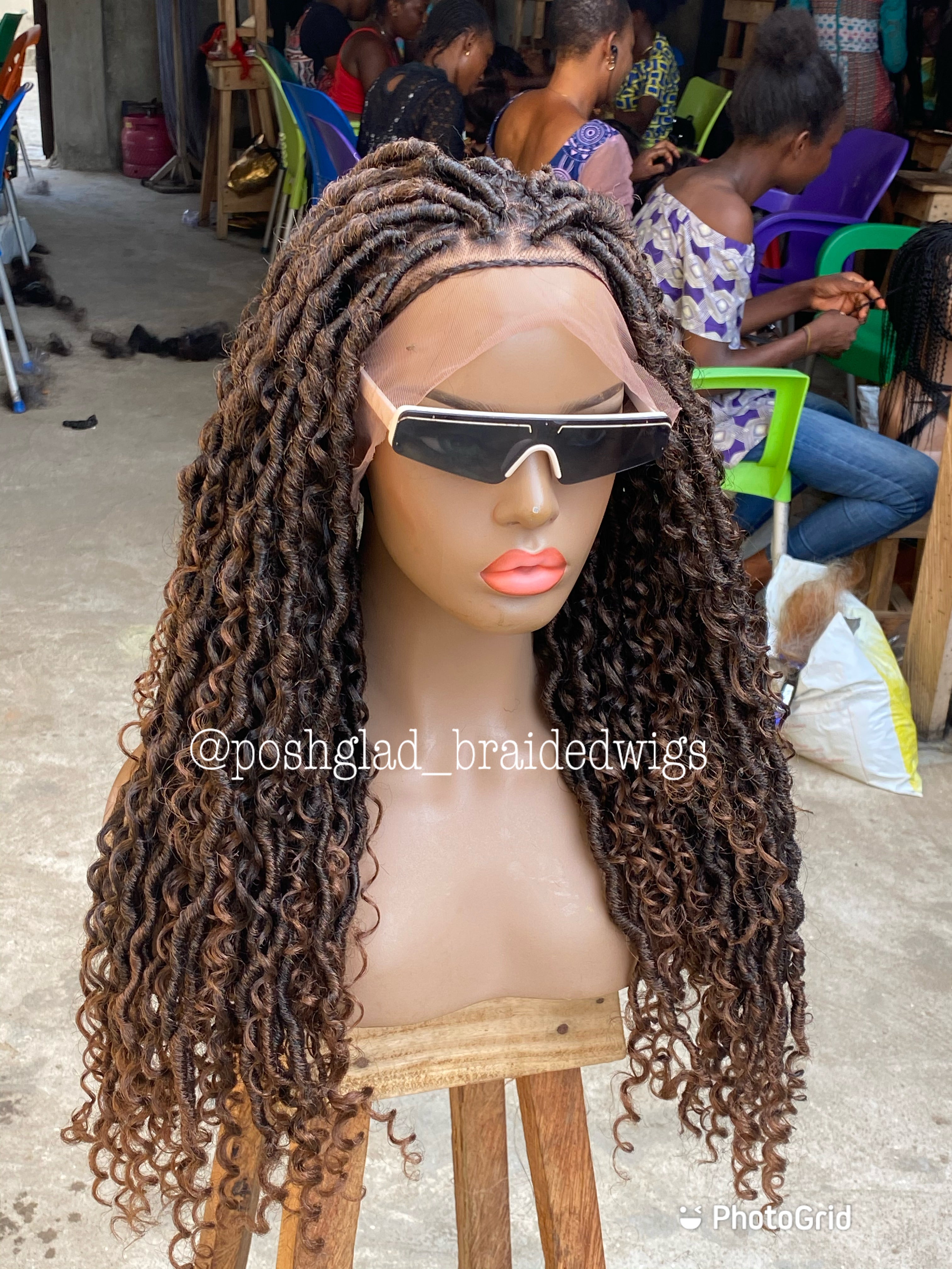Soft Locs Wig - Faux Locs Full Lace - African Queen